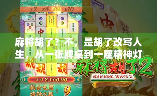 麻将胡了？不，是胡了改写人生，从一张牌桌到一座精神灯塔的蜕变