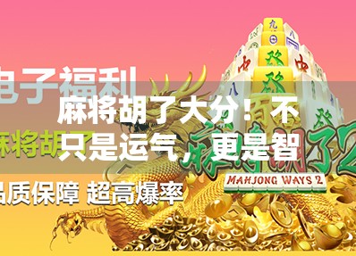 麻将胡了大分！不只是运气，更是智慧与人性的博弈场