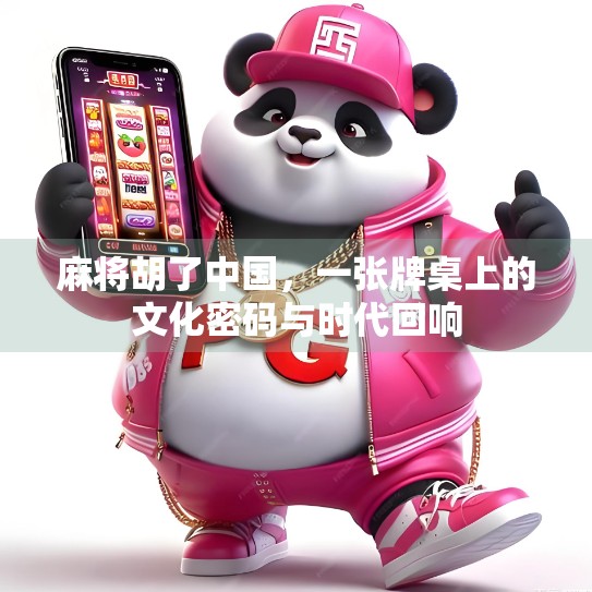 麻将胡了中国，一张牌桌上的文化密码与时代回响