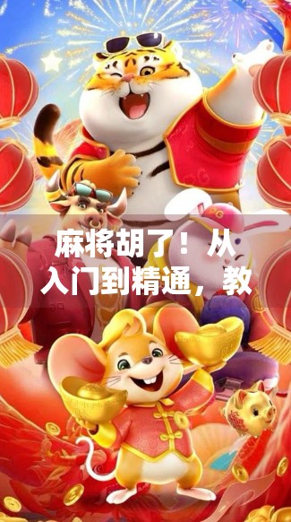 麻将胡了！从入门到精通，教你玩转中国国粹的智慧游戏