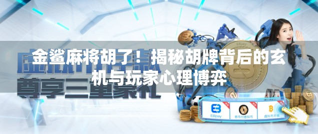 金鲨麻将胡了！揭秘胡牌背后的玄机与玩家心理博弈