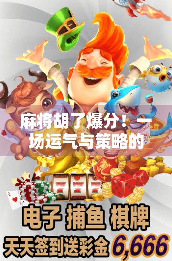 麻将胡了爆分！一场运气与策略的狂欢，你敢不敢上桌？