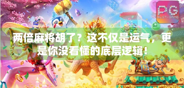 两倍麻将胡了？这不仅是运气，更是你没看懂的底层逻辑！