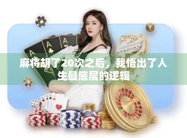 麻将胡了20次之后，我悟出了人生最底层的逻辑