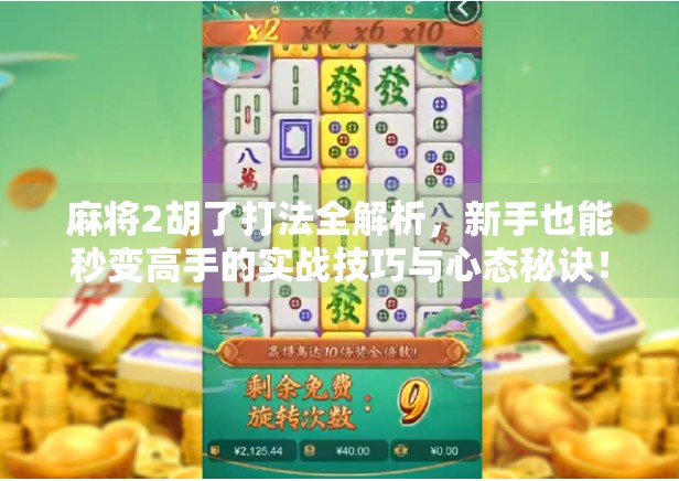 麻将2胡了打法全解析，新手也能秒变高手的实战技巧与心态秘诀！