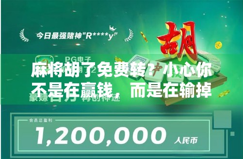 麻将胡了免费转？小心你不是在赢钱，而是在输掉人生！