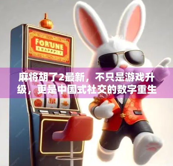 麻将胡了2最新，不只是游戏升级，更是中国式社交的数字重生