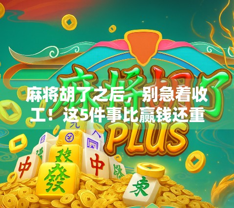 麻将胡了之后，别急着收工！这5件事比赢钱还重要！