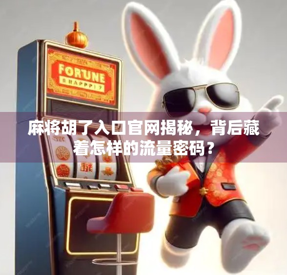 麻将胡了入口官网揭秘，背后藏着怎样的流量密码？